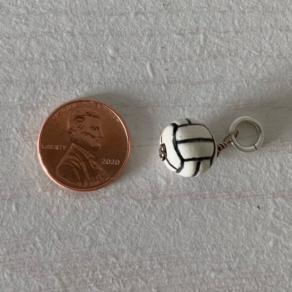 Small Volleyball Charm